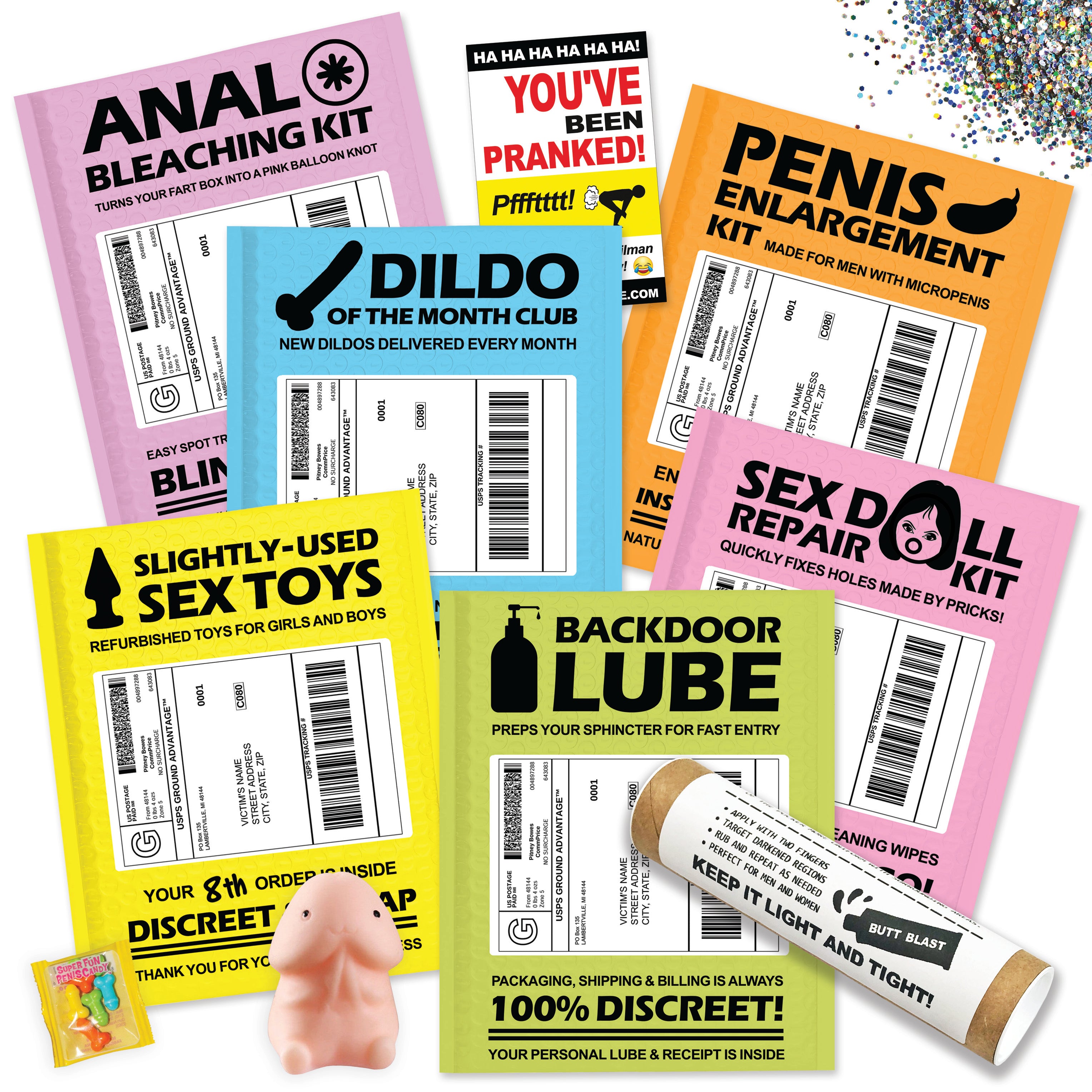 Prank Mailers Ultimate Embarrassing Pranks to Mail Design Doggie