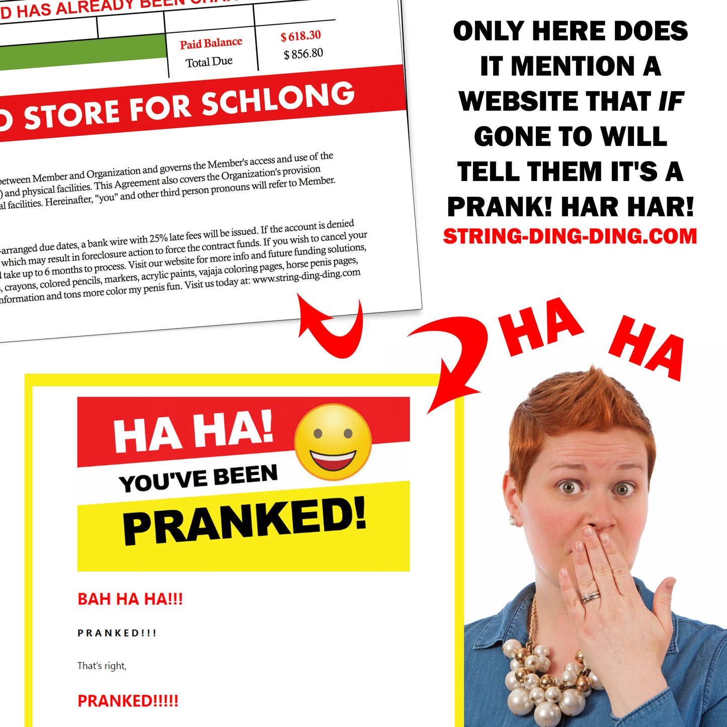 Adult Penis Coloring Book Prank Mail