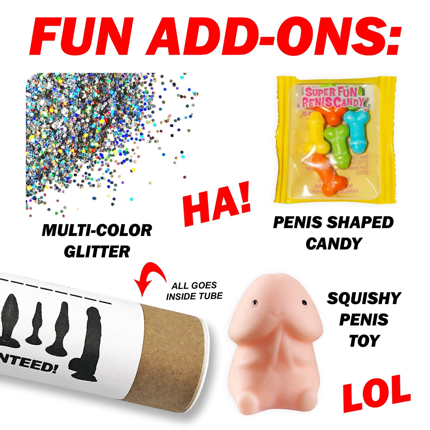 Your Dong is Here Glitter Add On
