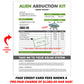 Alien Abduction Fake Document Prank Mail