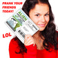 Alien Abduction Fake Document Prank Mail