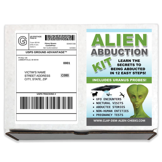 Alien Abduction Kit prank box