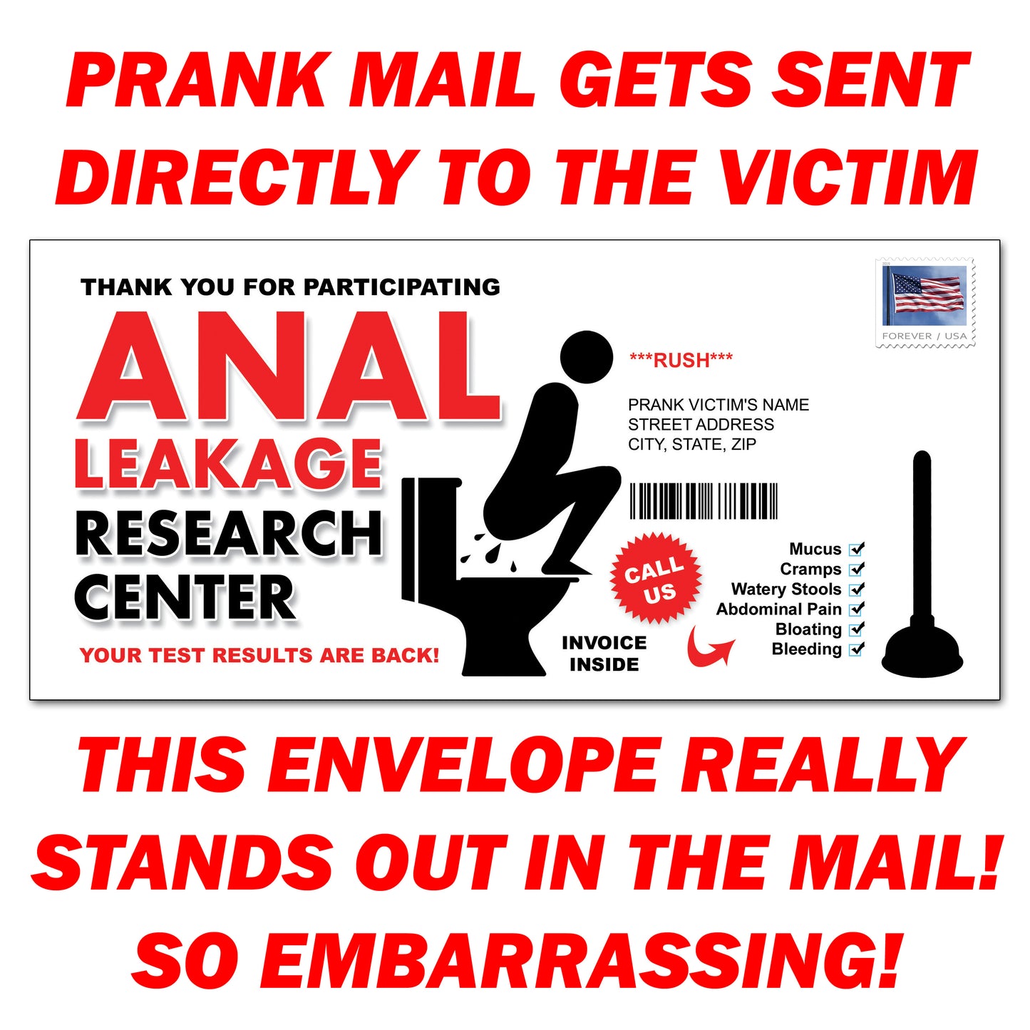 Prank Mail Anal Leakage Letter