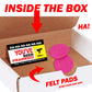 BJ Knee Pads Prank Mailer Gag Gift