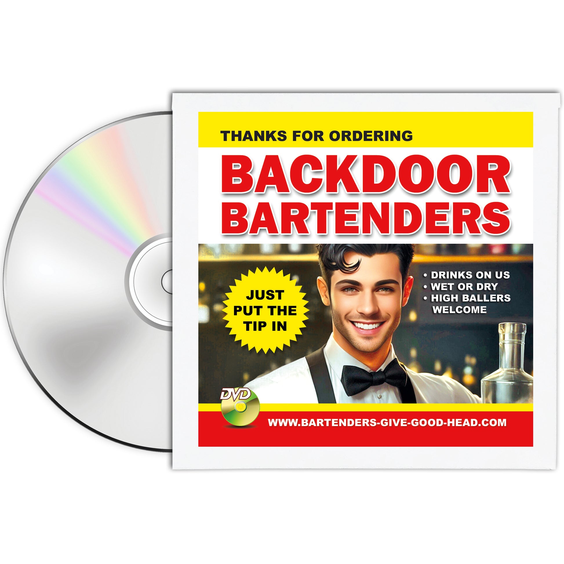 Backdoor Bartenders Prank Mail DVD Gag