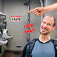 Funny Men's Bathroom Urinal Prank Stickers 12 QTY