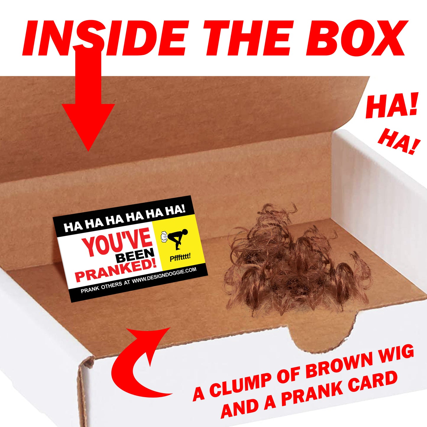 Belly Button Bush Prank Mail Gag