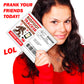 Bigfoot Tracker Fake Document Prank Mail