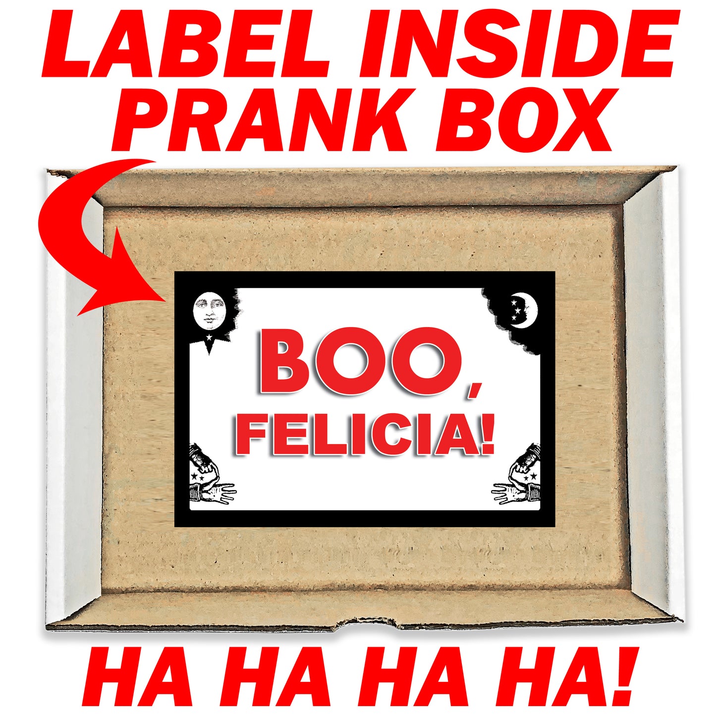 Ouija Boo Felicia Surprise Funny Prank Mail