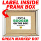 I Put A Booger On The Box! Did You Find It? Surprise Prank Mail