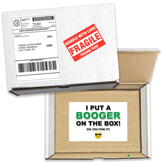 I Put A Booger On The Box! Did You Find It? Surprise Prank Mail