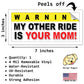 My Other Ride Is Your Mom - Quantity 1 Removable Bumper Sticker