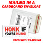 Honk If You're Hung - Quantity 1 Removable Bumper Sticker