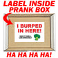 I Burped in Here! Does it Smell like Broccoli? Surprise Mail Prank