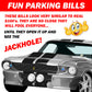 Jerk Jackhole Parking Fake Hundred Dollar Bills Money Bad Parking Prank! 50 Qty!