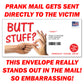 Hilarious Butt Stuff Fake Coupons Prank Letter