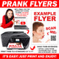 Prank Office Flyers - PDF Files to Print, Hang, and Laugh! Also, Highly Embarrassing!
