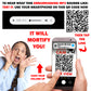 Woman Moaning Bathroom Toilet QR Code Prank Stickers!