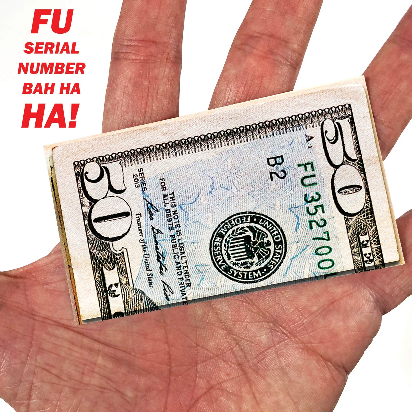 $50 Bad Parking Prank Cards Older Version 50 Pack