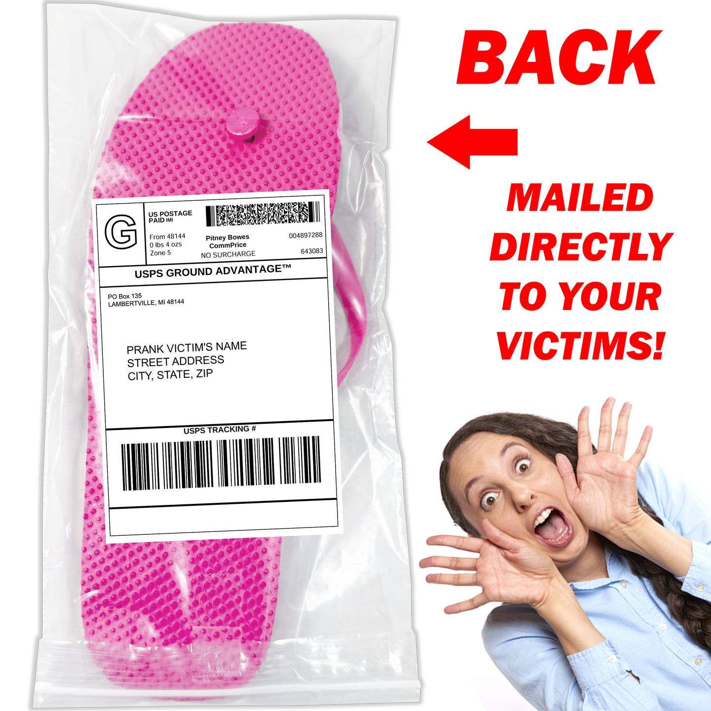 Flip Flop Prank Mailer