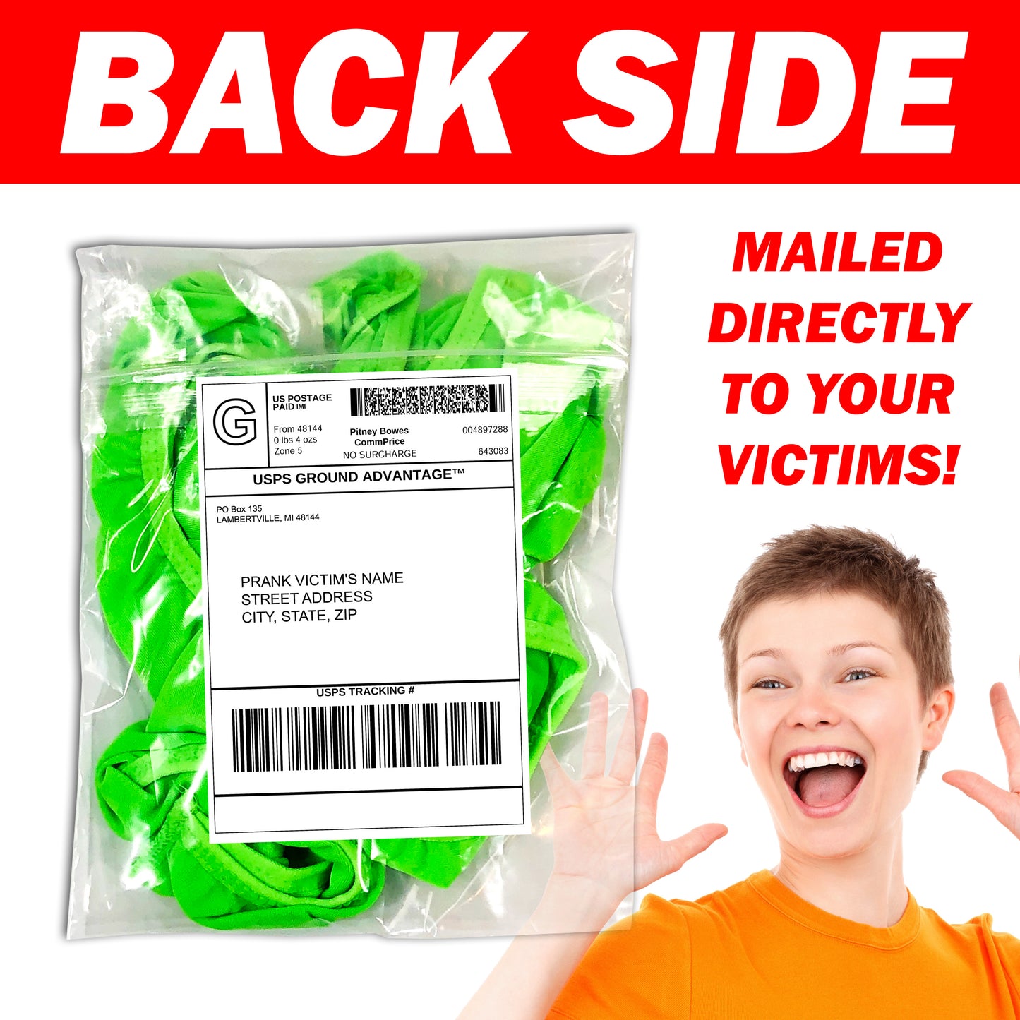 Sausage Sock Prank Mail