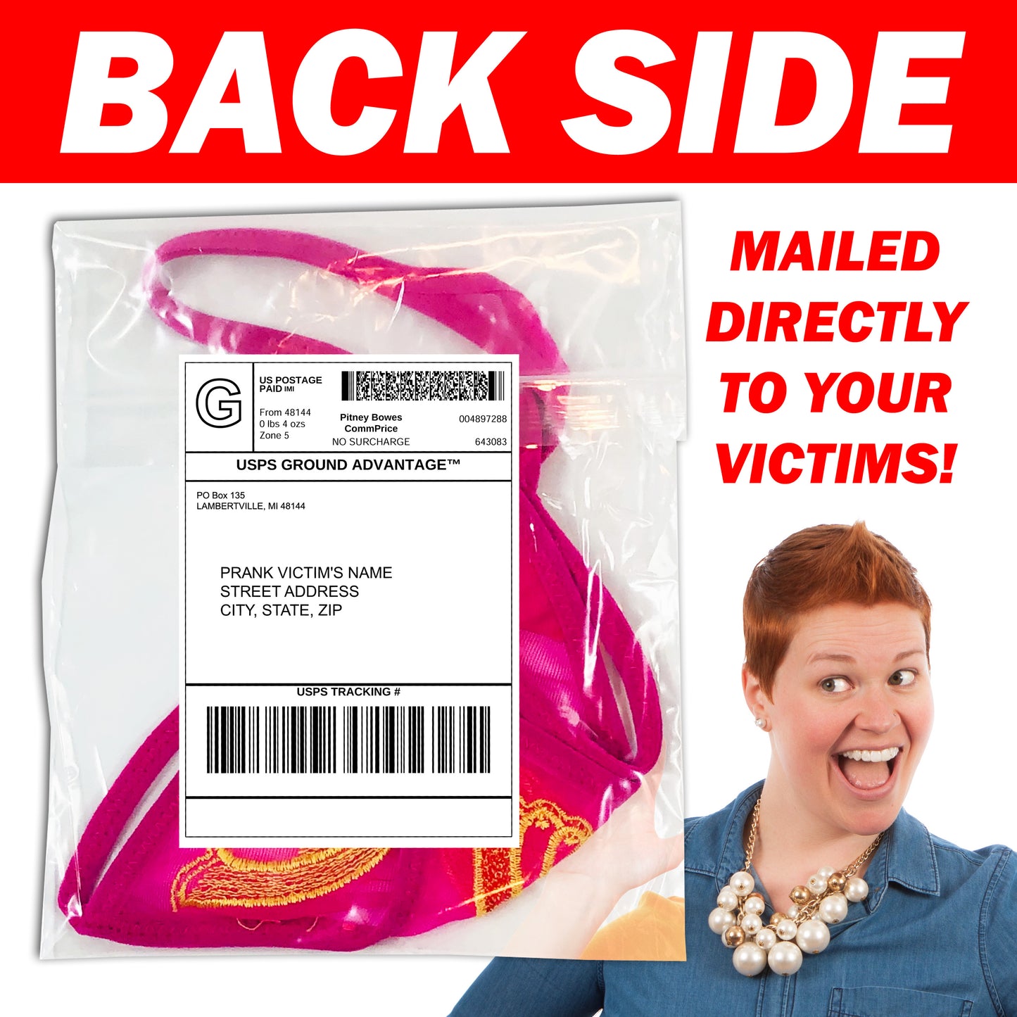 Man Panties Prank Mail