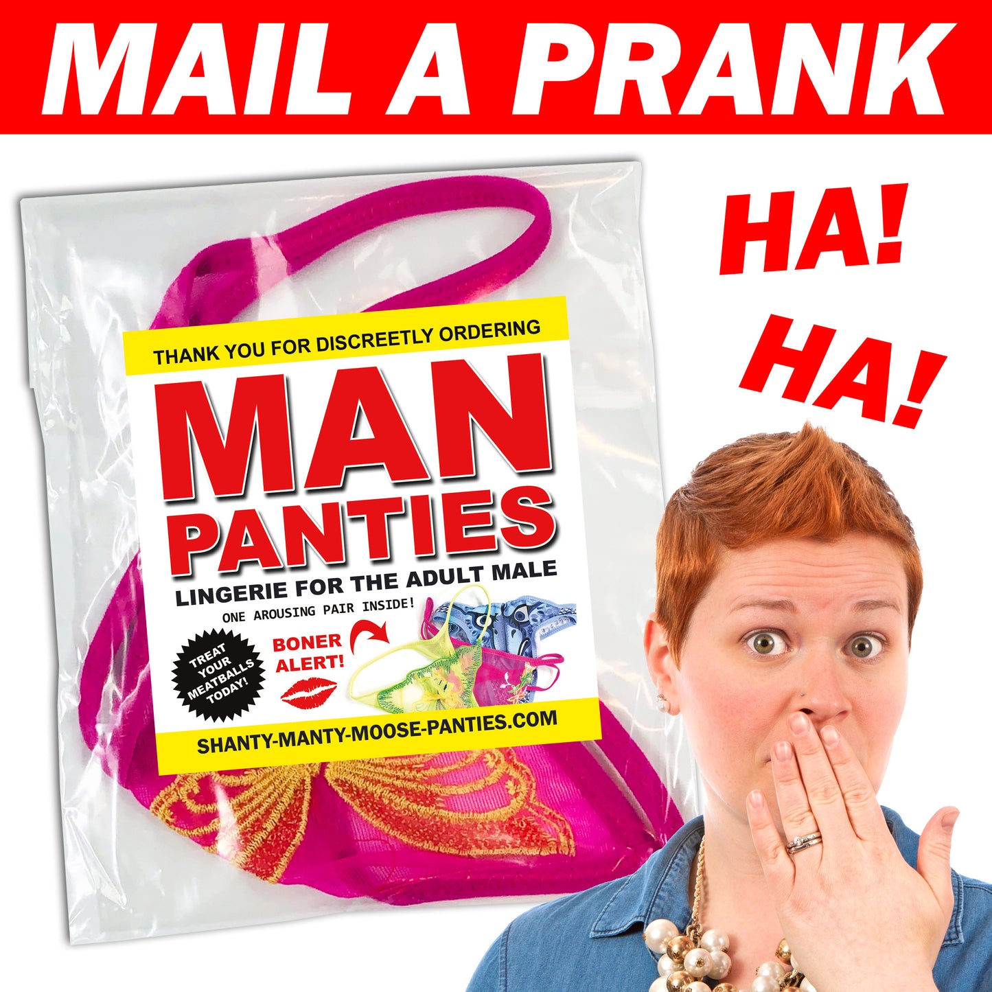 Man Panties Prank Mail