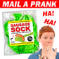Sausage Sock Prank Mail