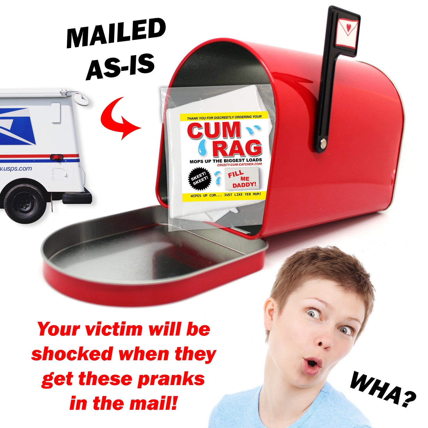 Cum Rag Prank Mail
