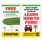 Free Cucumber Coupon Bad Parking Cards