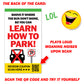 Free Cucumber Coupon Learn How To Park Bad Parking Cards, 50 Pack