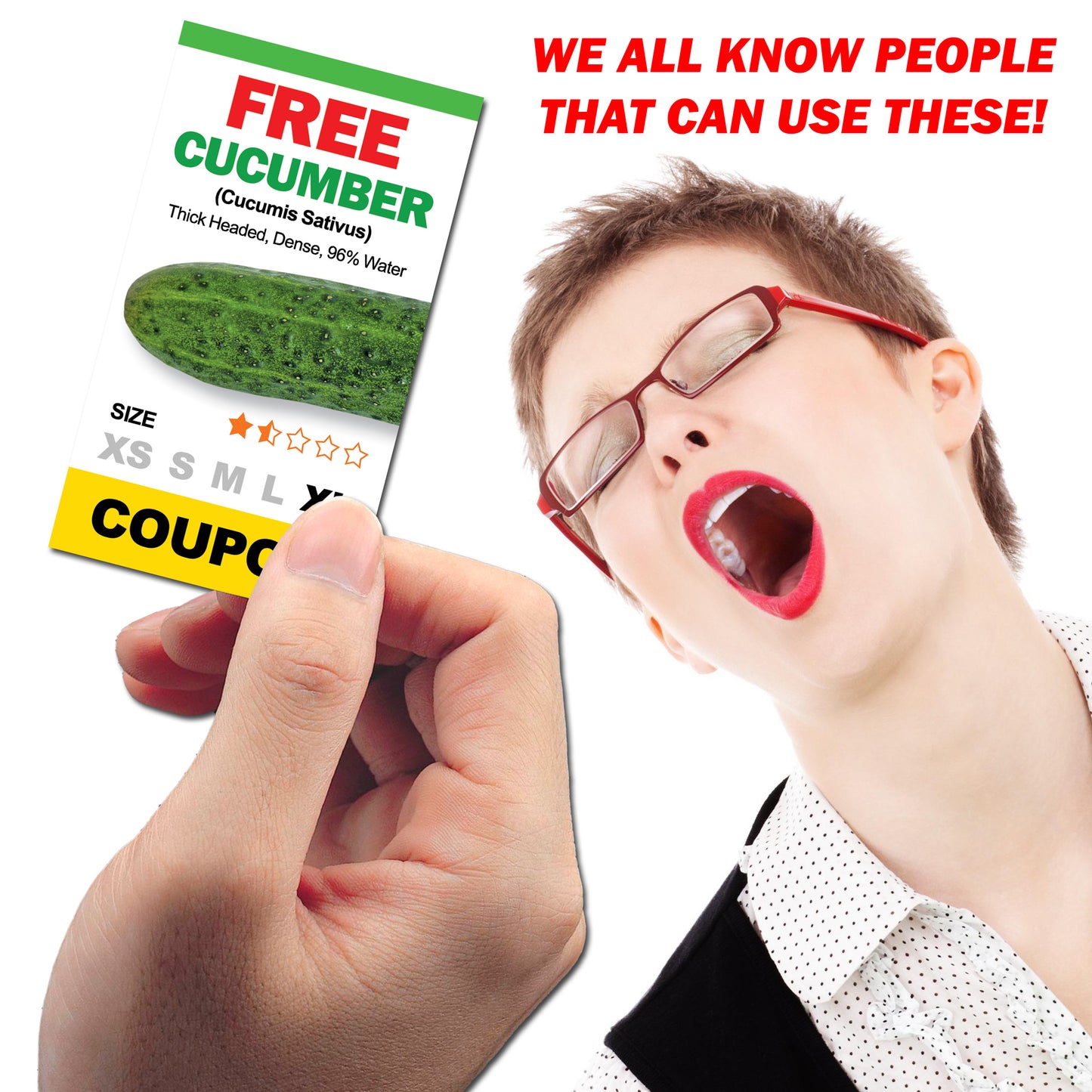 Free Cucumber Coupon Learn How To Park Bad Parking Cards, 50 Pack