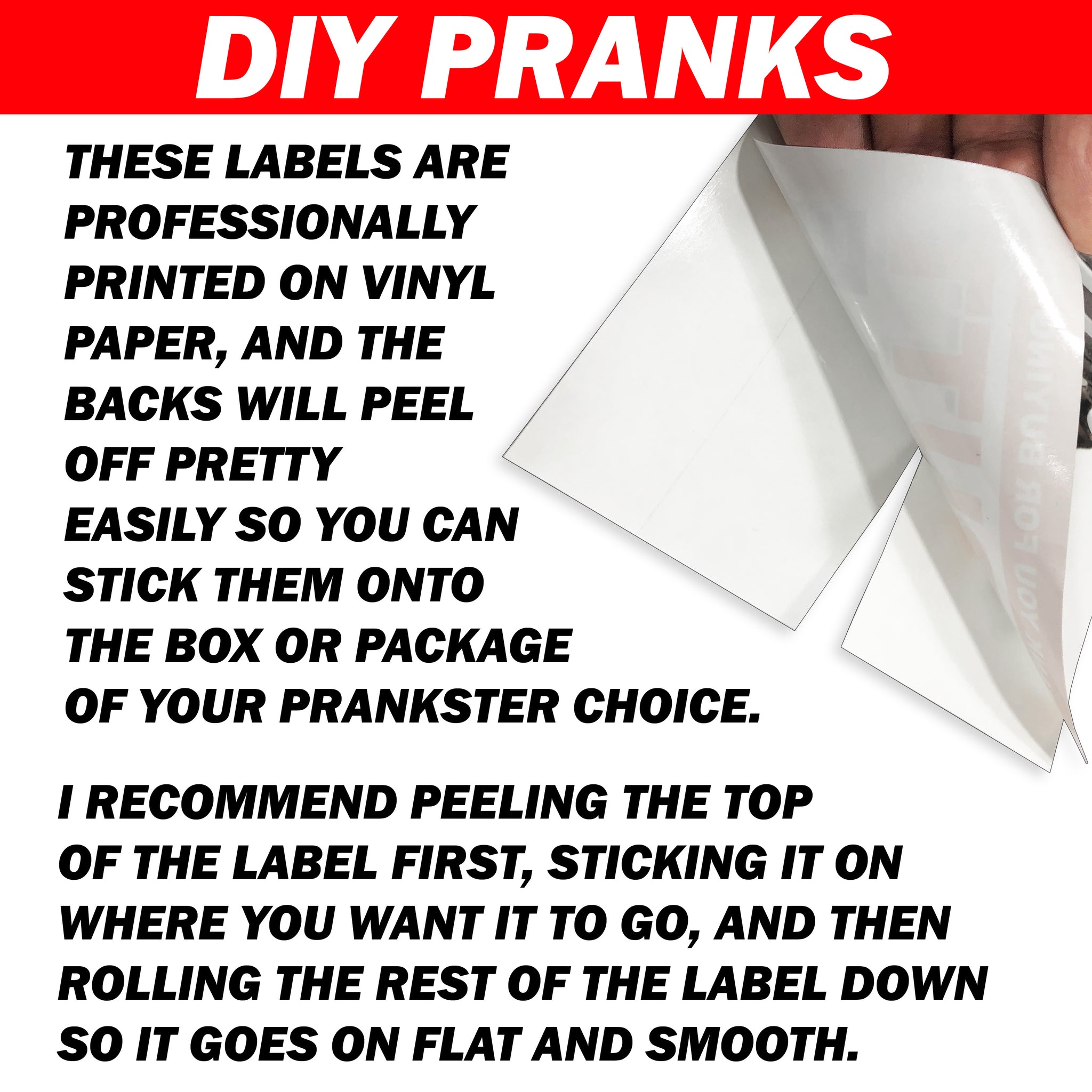 Prank Label 10 Funny DIY Prank Labels! – Design Doggie