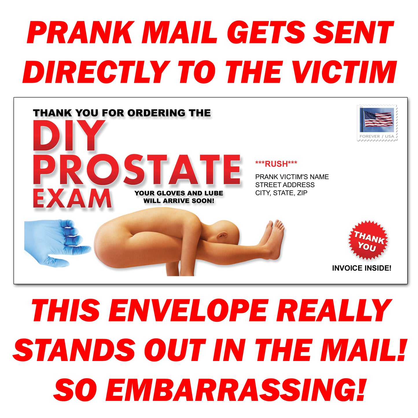 DIY Prostate Exam Prank Letter
