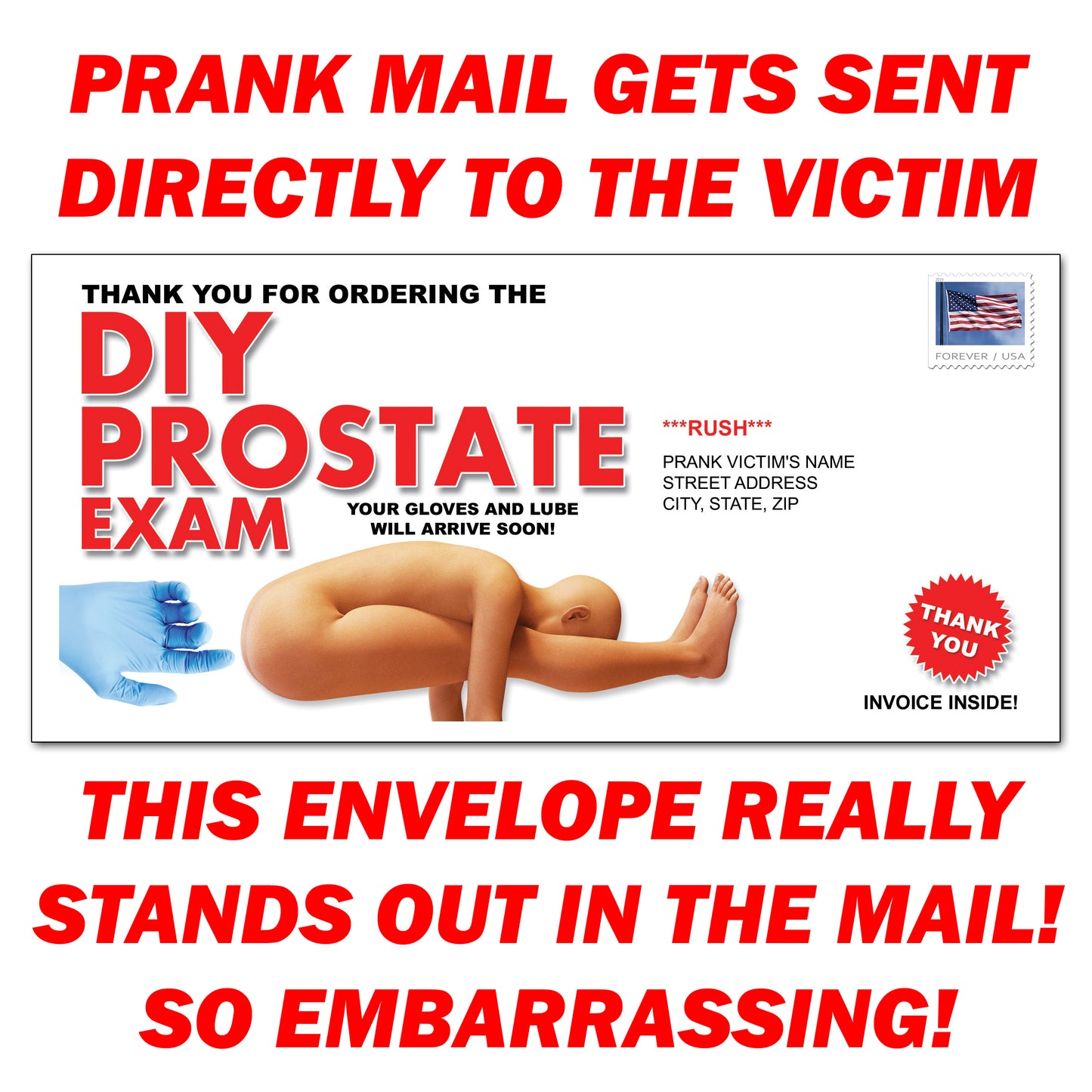 DIY Prostate Exam Prank Letter