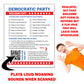 Prank Democratic Welcome Gift Packet Mail Joke