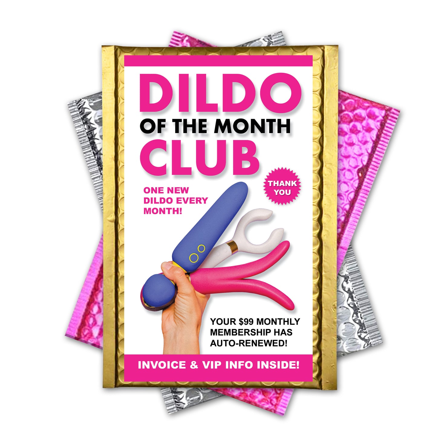 Dildo of the Month Club Prank Mailer