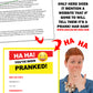 Donut Exchange Club Fake Document Prank Mail