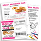 Donut Exchange Club Fake Document Prank Mail