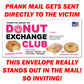 Donut Exchange Club Prank Letter Mailer (Copy)