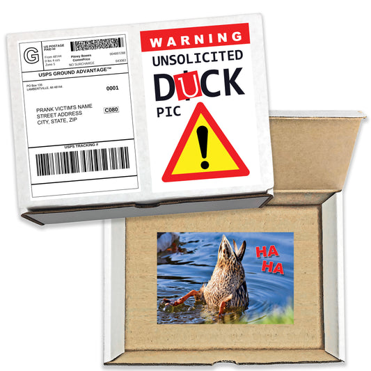 Unsolicited Duck Pic Surprise Funny Prank Mail