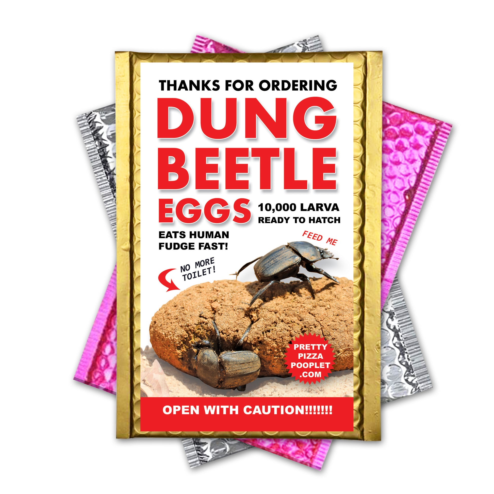 Dung Beetle Eggs Prank Mail Gag