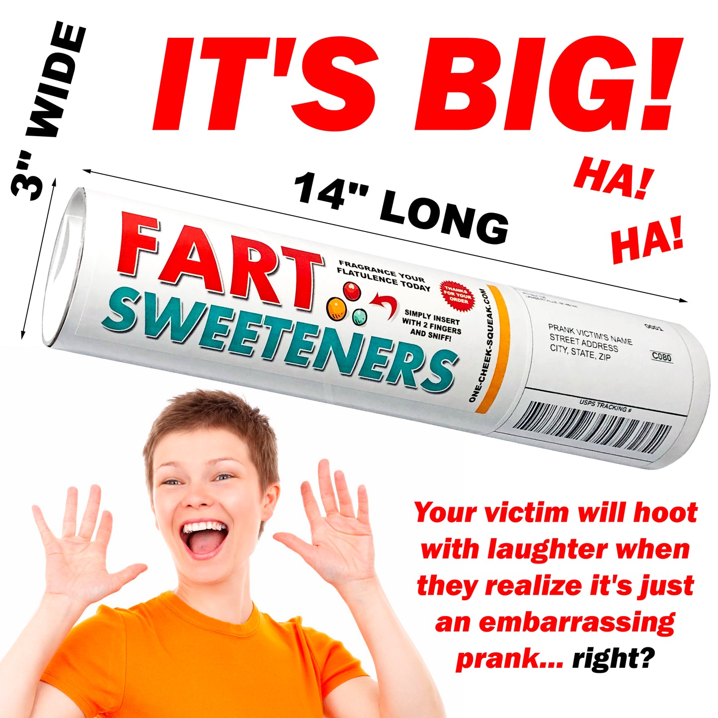 Fart Sweeteners Mail Gag