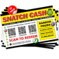 Embarrassing Snatch Cash Fake Prank Prize Cards / Postcards - Endless Laughter - Set of 12