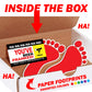 Foot Fetish Prank Mailer Gag Gift