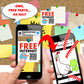 Funny Farting Chicken Free Internet Prank Stickers - 25 QTY