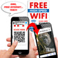 Wifi Gorilla Middle Finger QR Code Prank Stickers - 15 QTY