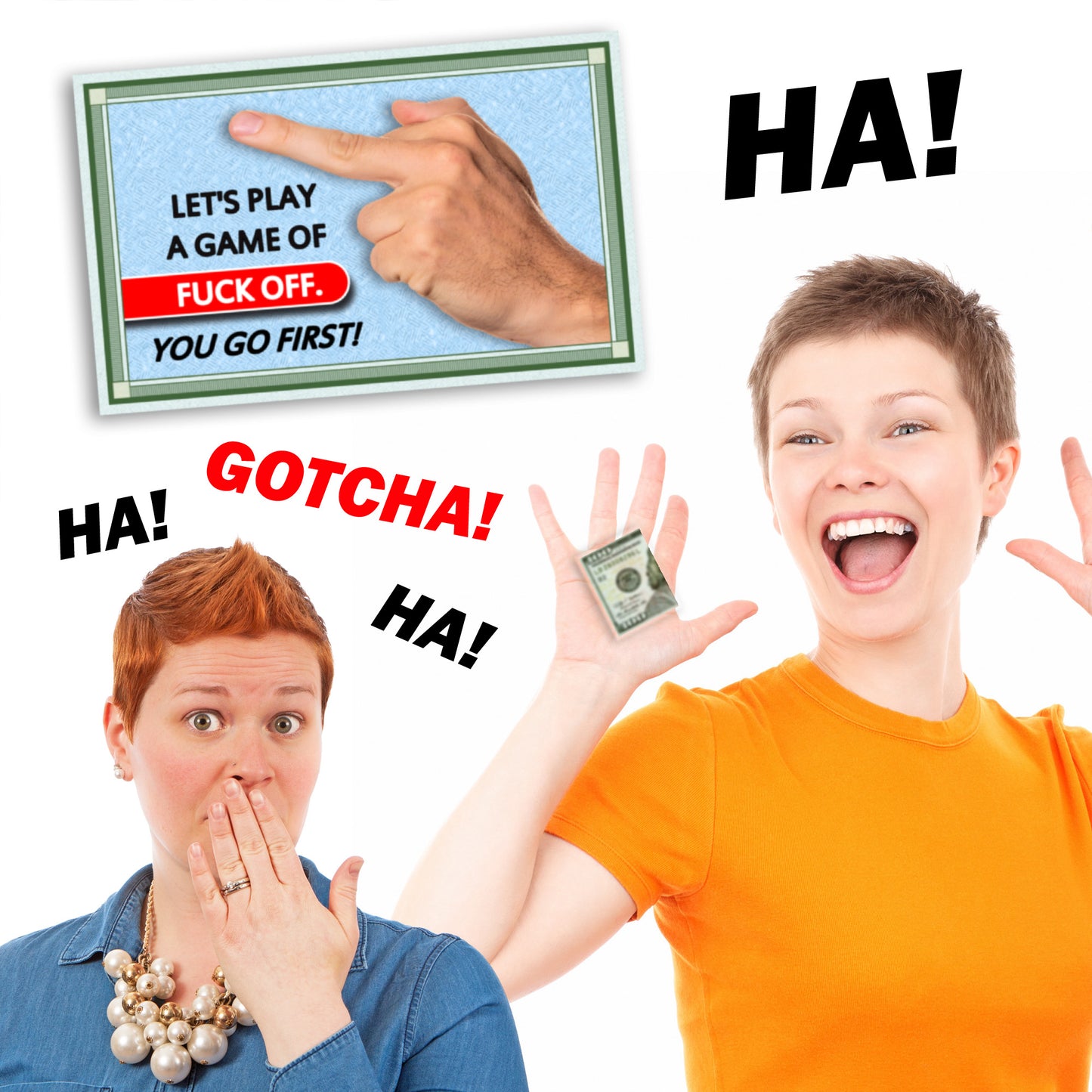 Let's Play a Game of Fuck Off! Fake Prank 100 Dollar Bills Money! 50 Qty! Troll Everyone!