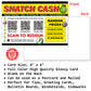 Embarrassing Snatch Cash Fake Prank Prize Cards / Postcards - Endless Laughter - Set of 12