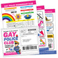 Gay Police Prank Membership Club Document Prank Mail Packet